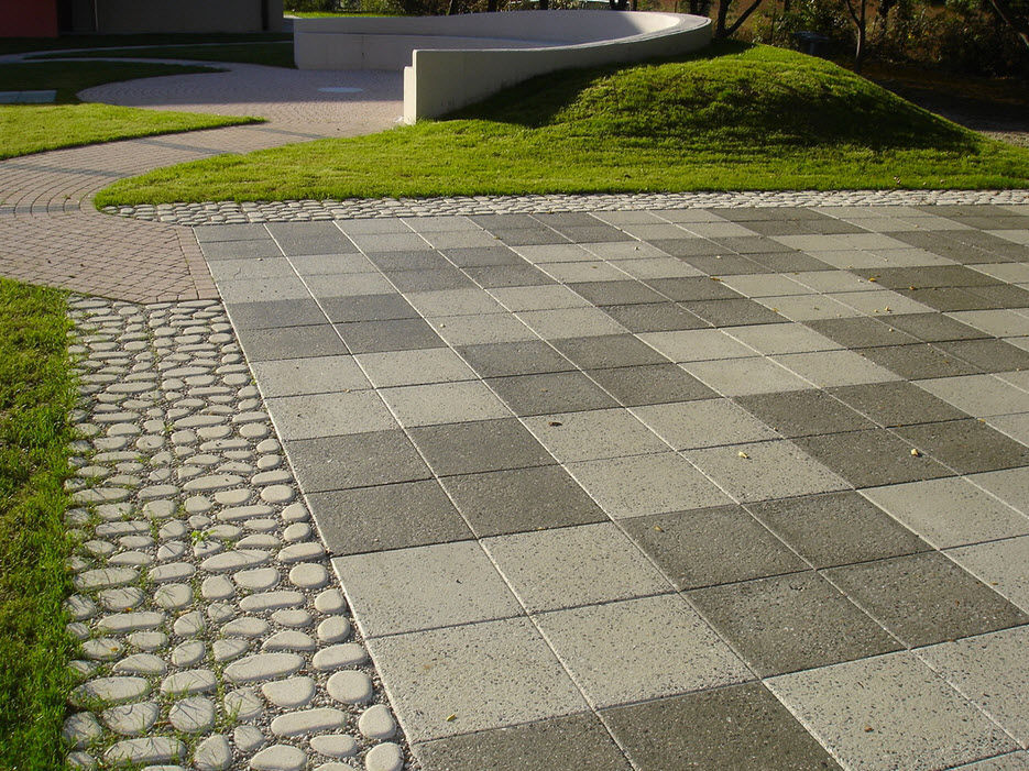 cement tiles outdoor