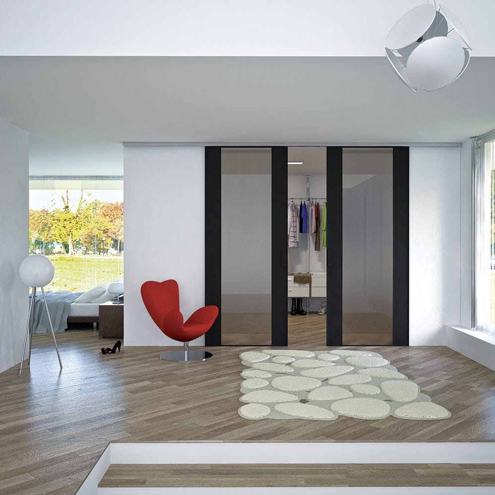 Door Sliding System Wood Hide Terno Scorrevoli