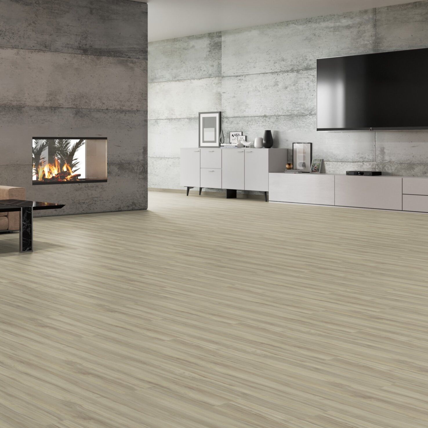 Engineered parquet floor - APPLE WEISS - tilo GmbH - vinyl / brushed ...