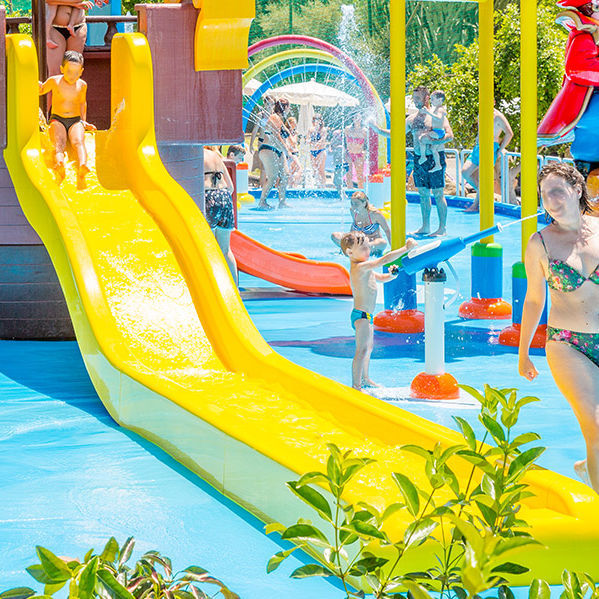 Upright slide - WAVE - TECNOPISCINE INTERNATIONAL - for water park