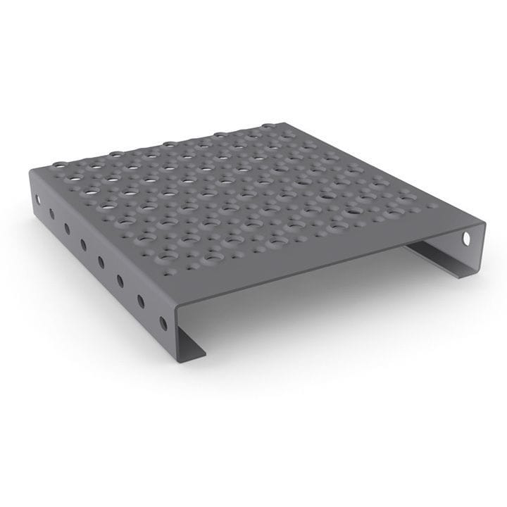 Steel step covering - FORMSTEP O4 - MEISER - aluminum / stainless steel ...