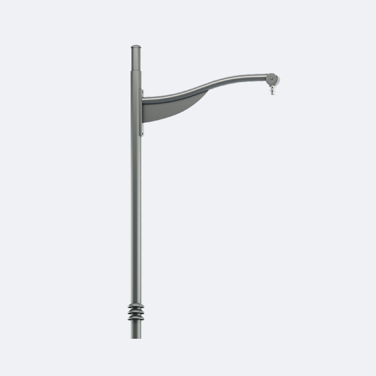 Galvanised steel lamp post arm NIKAÏA GROUPE RAGNI
