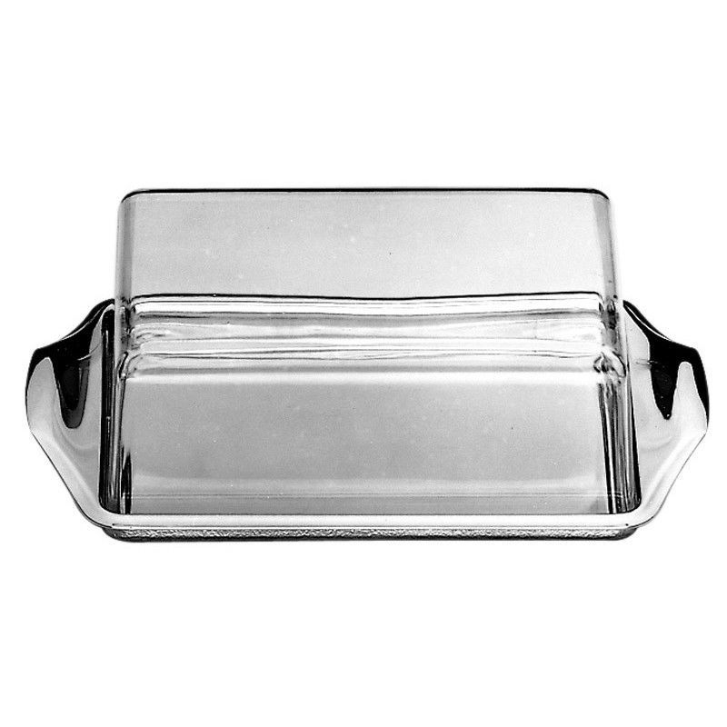 Glass butter dish 06.0921.6030 WMF stainless steel