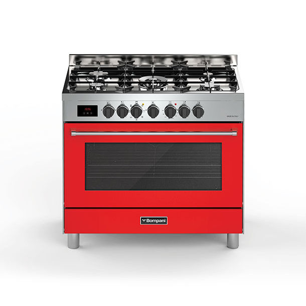 Gas range cooker BO689DA/N Bompani electric / dualfuel