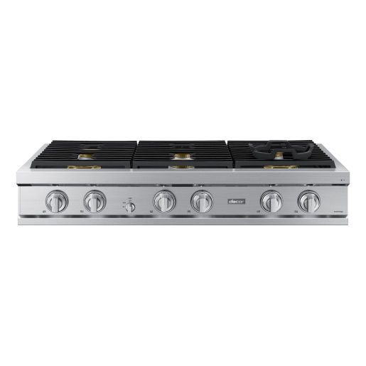Gas cooktop DTT48T960GS/DA dacor 6 burner / countertop / with knobs