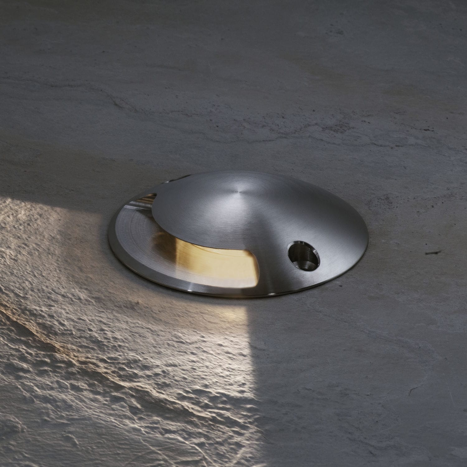 Recessed floor light fixture VEGA BALISE MAXI LumTeam LED / round