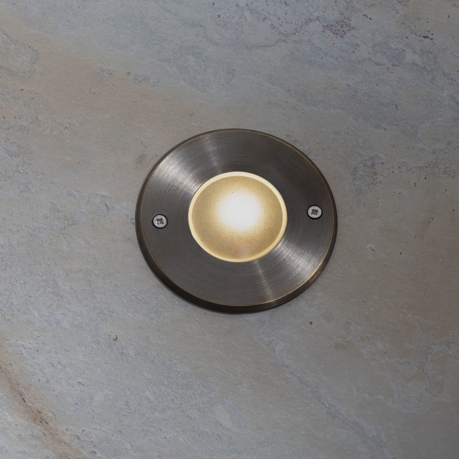 Recessed floor light fixture VEGA MINI LumTeam LED / round / square