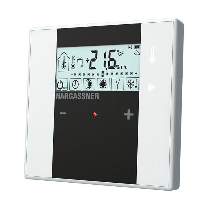 Heating control remote control FR 35 HARGASSNER colored / with