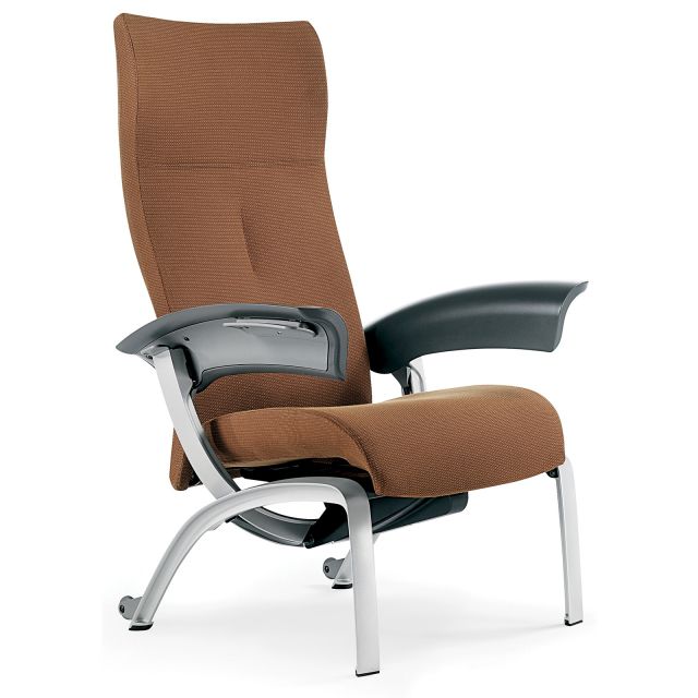 Fabric medical chair Nala Patient Chair Nemschoff brown