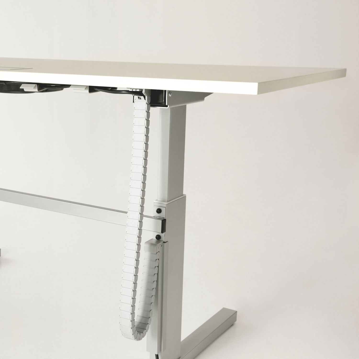 Plastic Cable Trunking Desk Commercial Vertical Teknion