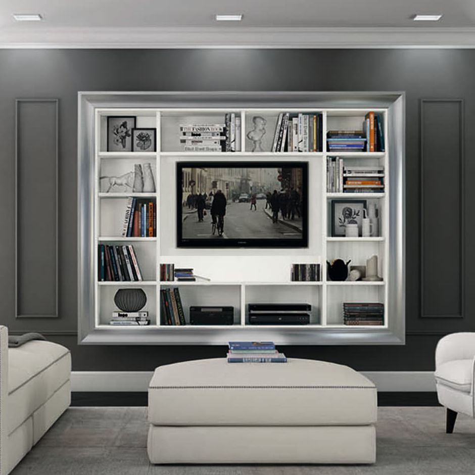 traditional tv wall unit