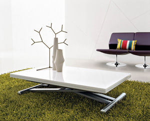 Contemporary table - SIMPLE - Compar - MDF / rectangular / extending