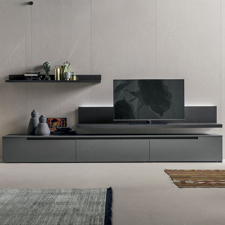 Contemporary TV wall unit - Atlante UNIT_AT103 - TOMASELLA INDUSTRIA ...