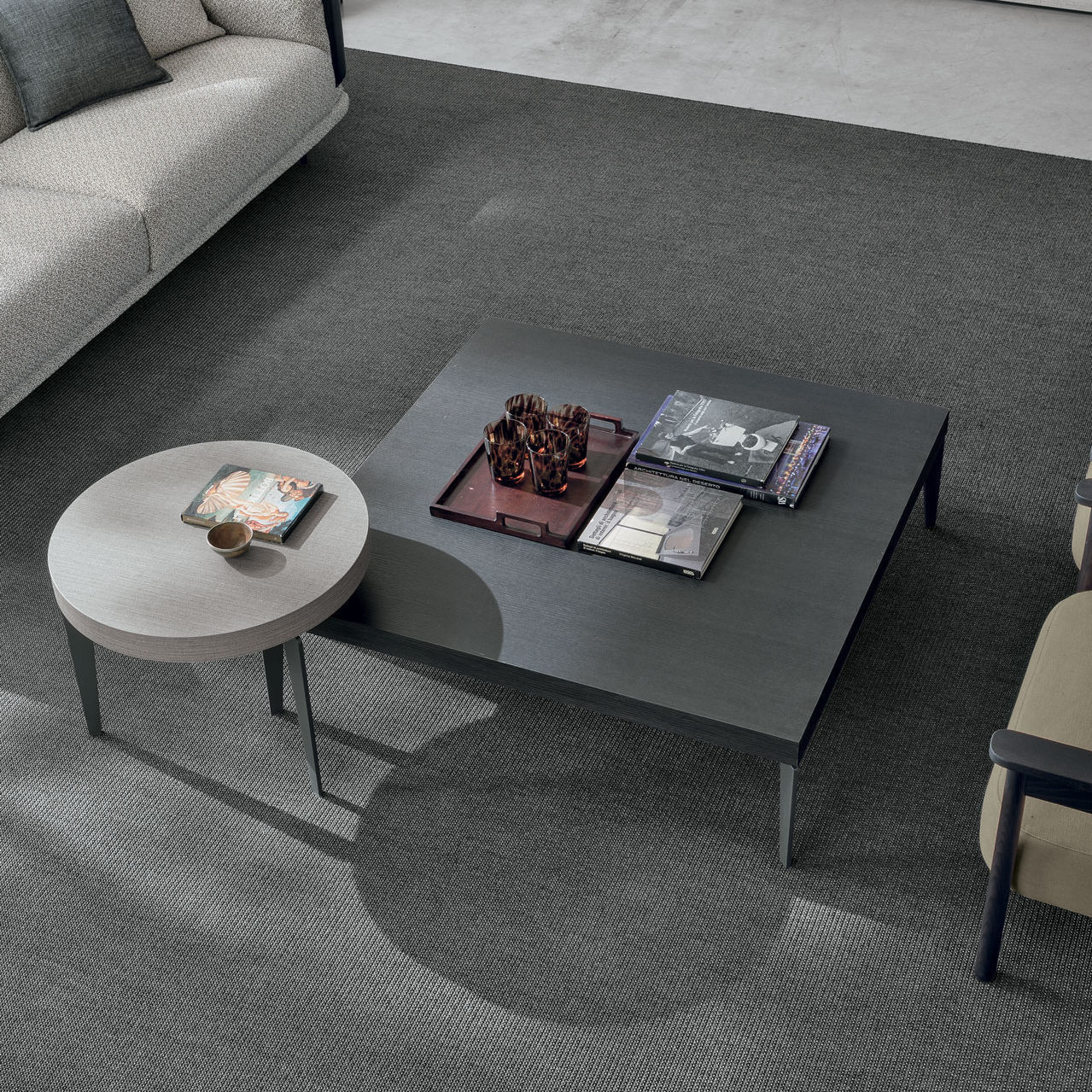 Contemporary coffee table - Atollo - TOMASELLA INDUSTRIA MOBILI ...