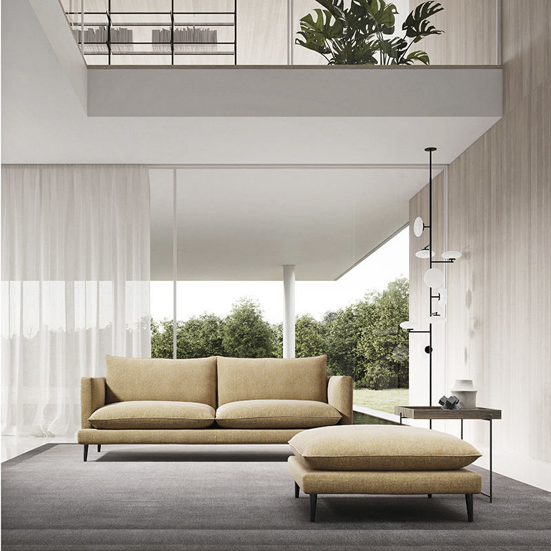 Modular sofa - Klint - Doimo Salotti - corner / customizable color / fabric