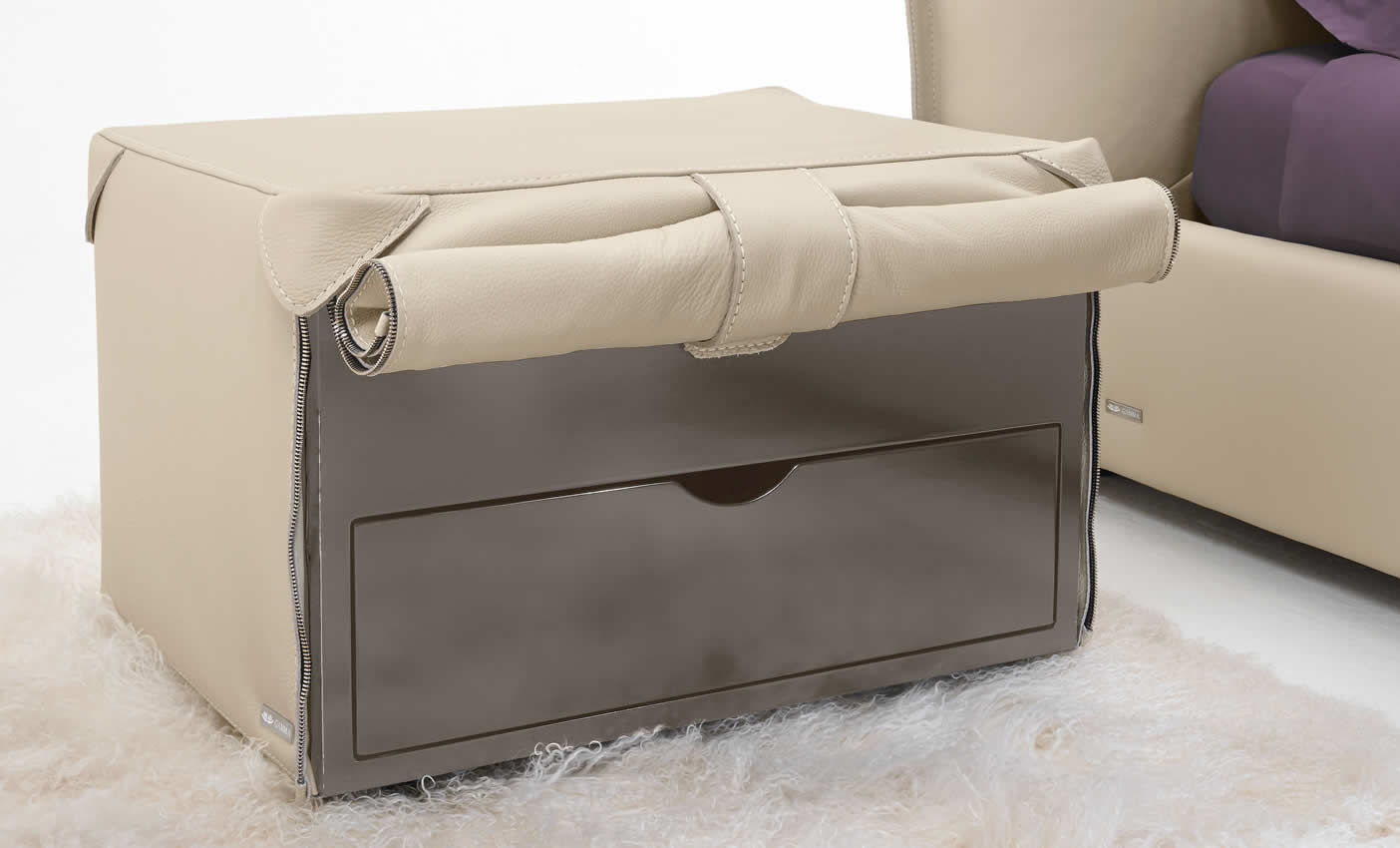 Contemporary bedside table K06 Gamma Arredamenti International