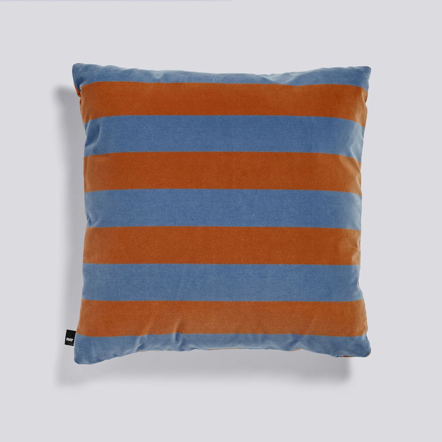 Square cushion - SOFT STRIPE - Hay a/s - striped / fabric / multi