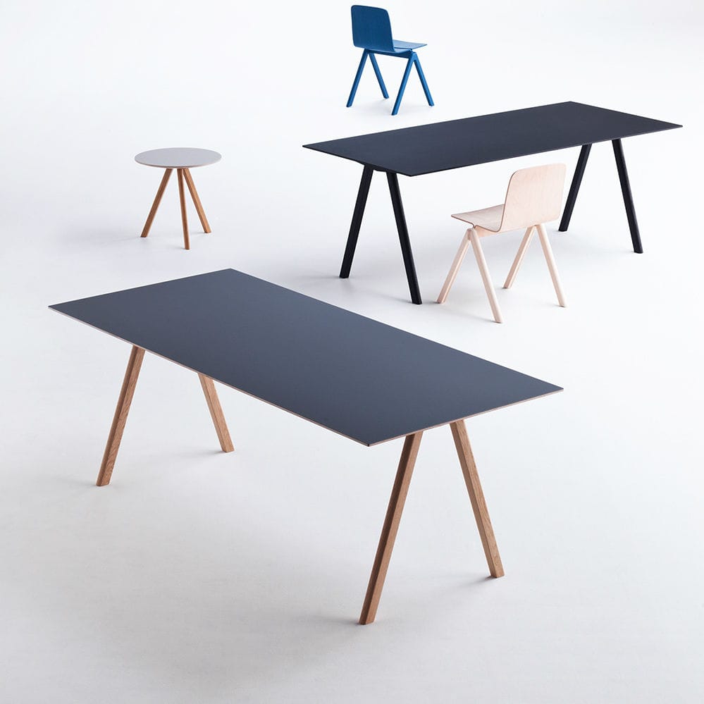 Hay CPH 10 Desk - oak / grey linoleum 00