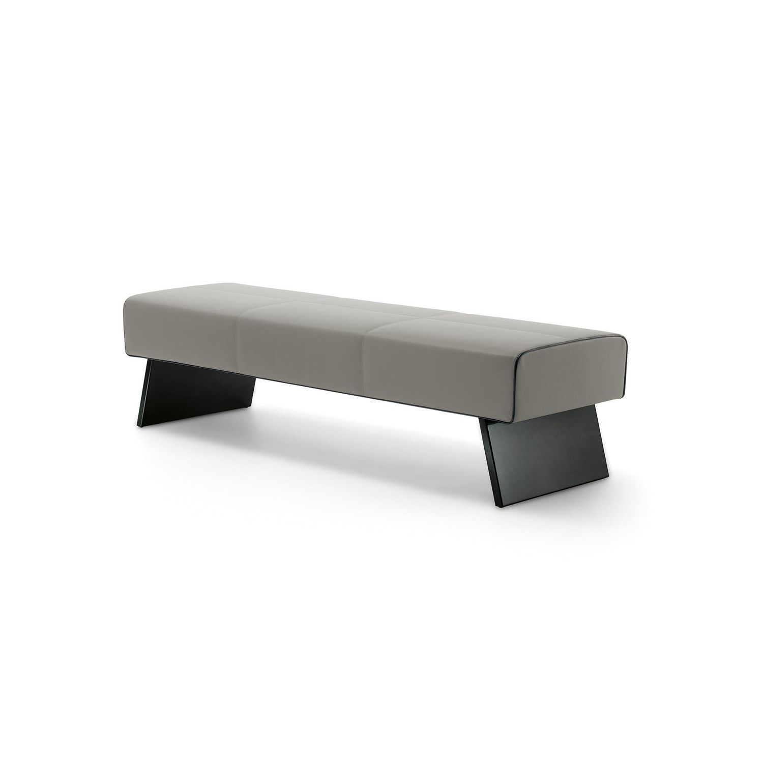 Contemporary Upholstered Bench New In Town Malerba Leather