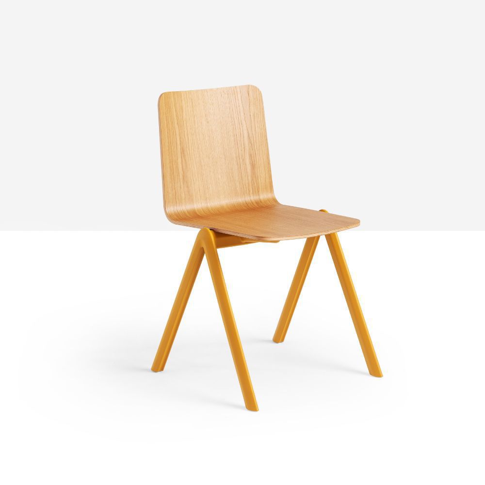 Contemporary chair Stack S PP_LG MIDJ wooden / polypropylene