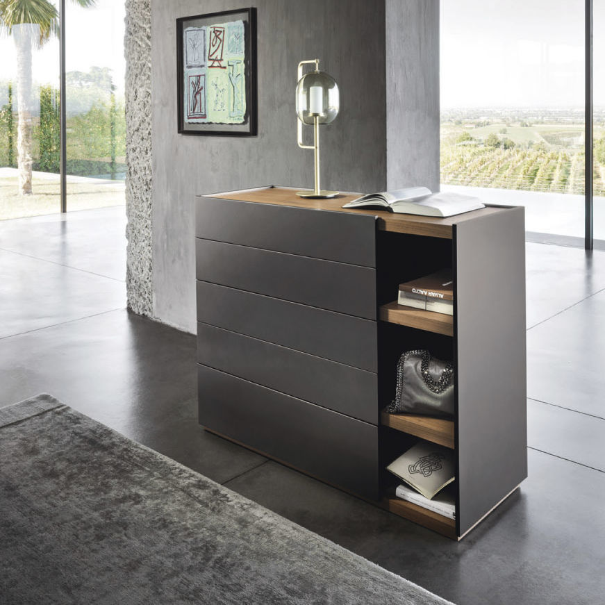 Contemporary chest of drawers - Filo Open - SANGIACOMO - lacquered wood ...