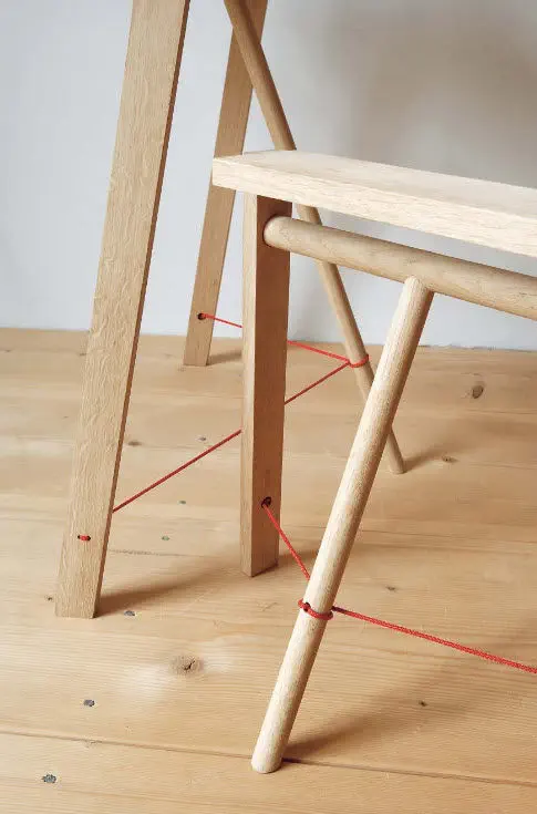 Contemporary desk - 5° - Moormann Nils Holger - wooden / 4