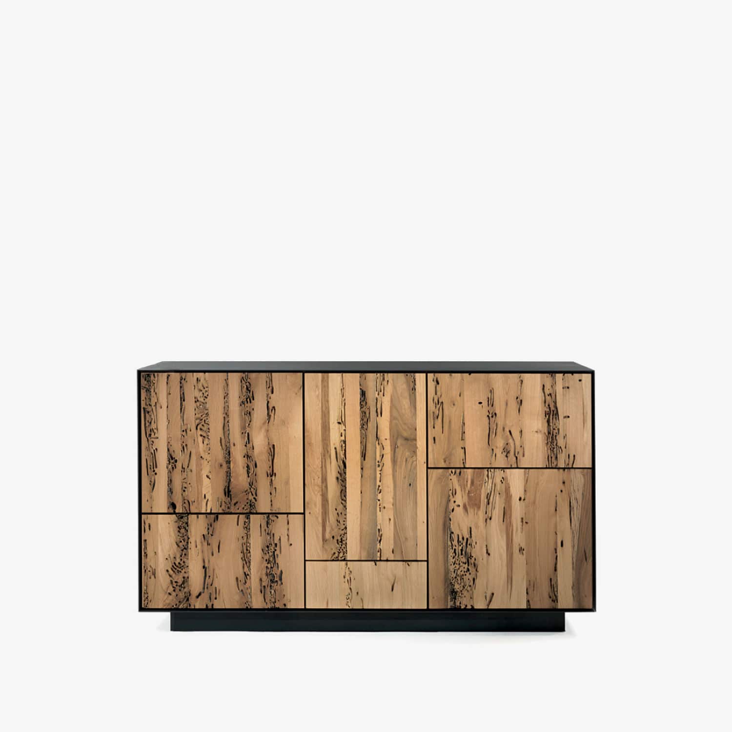 Contemporary sideboard - RIALTO MODULO 4.05 - Riva 1920 - oak / walnut ...