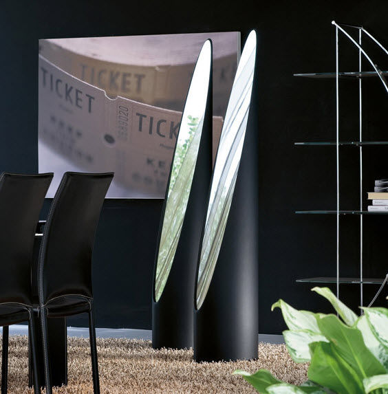 Free Standing Mirror Contemporary Oval Kolonaky Tonin Casa Contemporary Oval Kolonaky Tonin Casa