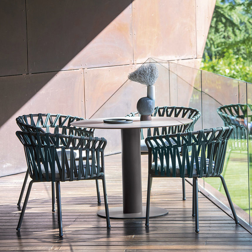 Steel table base BIG Varaschin contemporary / for coffee tables