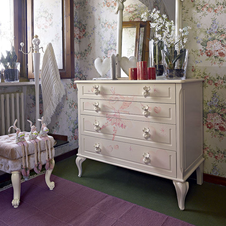 Classic Chest Of Drawers Wooden Girl S Child S Giulietta