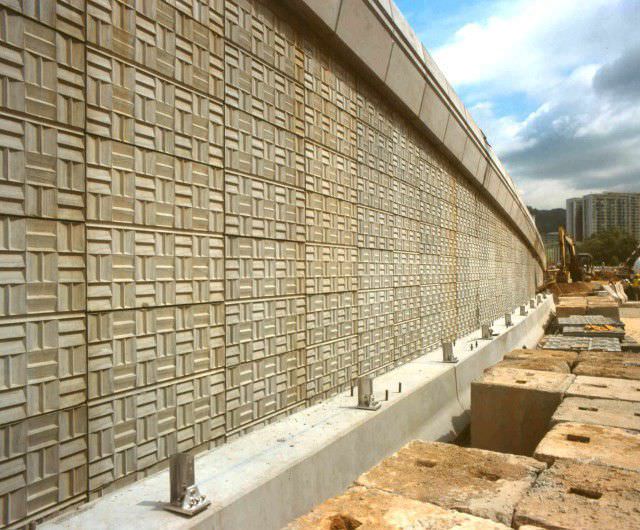 Facade Form Liner For Retaining Walls Wood Look - Concrete Retaining Wall Form Design Facade Form Liner For Retaining Walls Wood Look - Concrete Retaining Wall Form Design