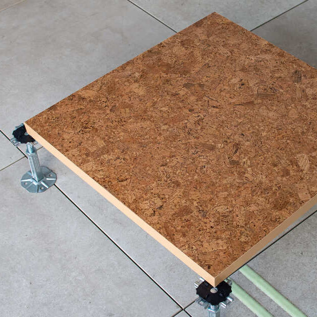 Cork Raised Access Floor Tile NEWFLOOR Lightweight Recyclable cork-raised-access-floor-tile-newfloor-lightweight-recyclable