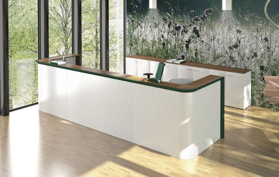 Laminate Reception Desk Ciao Codutti