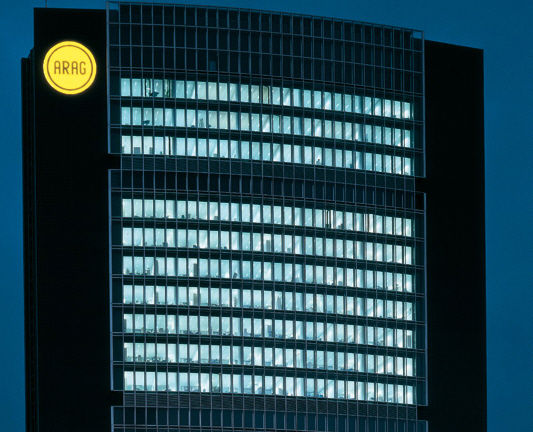 Glass Ventilated Facade Arag Tower Josef Gartner