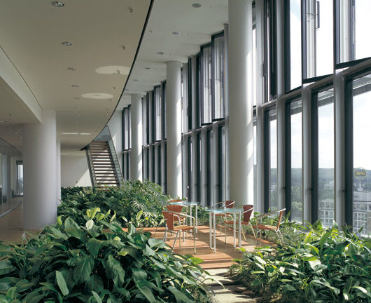 Glass Ventilated Facade Arag Tower Josef Gartner