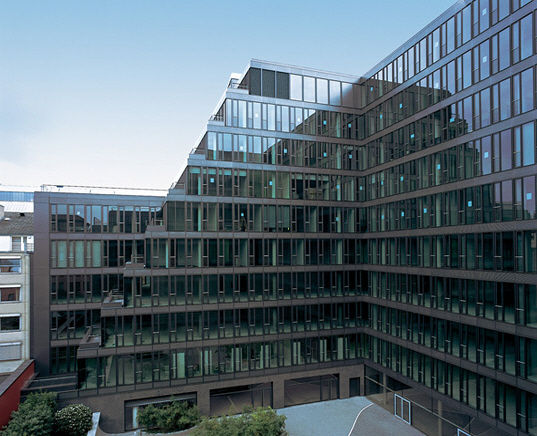 Panel Curtain Wall Aluminum And Glass Solar Control