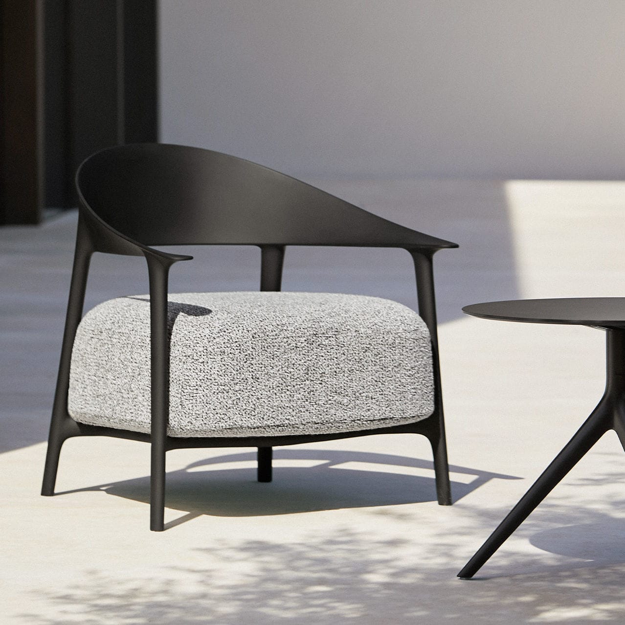 Contemporary lounge chair AFRICA VONDOM fabric / polypropylene