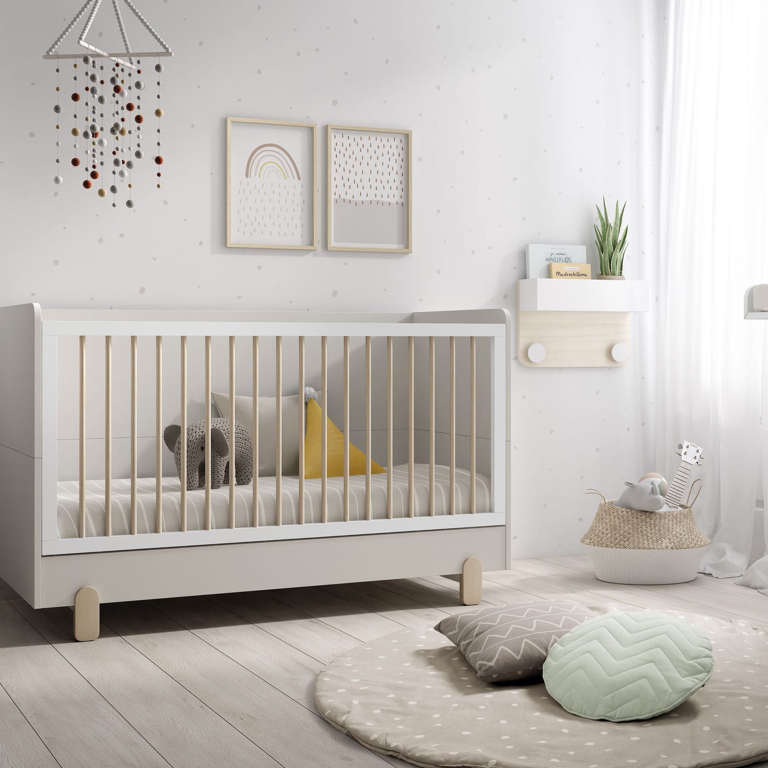 Extendable baby bed ELEMENTAL ROS 1 S.A. single / contemporary / child's unisex