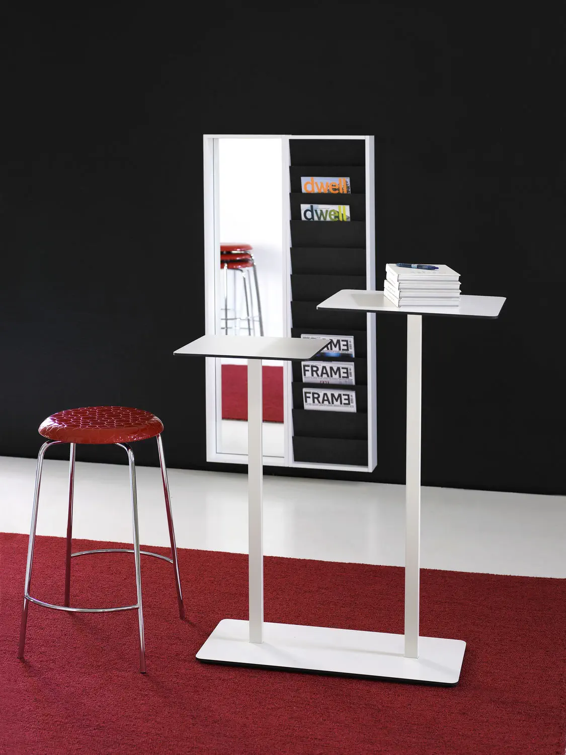 Contemporary Bar Stool Pastillo Karl Andersson Oak Walnut Birch