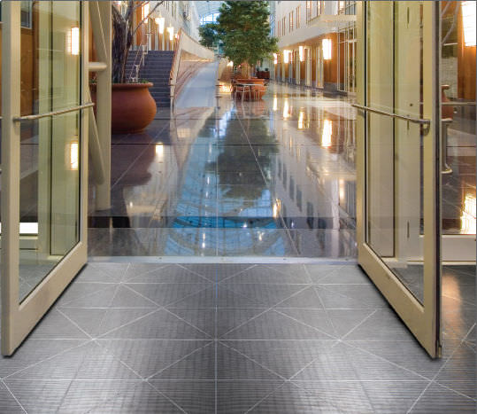 Stainless steel raised access floor FL 101 CS