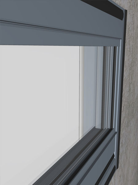 Sliding window / aluminum / acoustic - FACE FIX - Wintec Aluminium ...