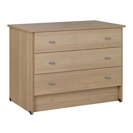 Contemporary Chest Of Drawers Melamine For Hotel White