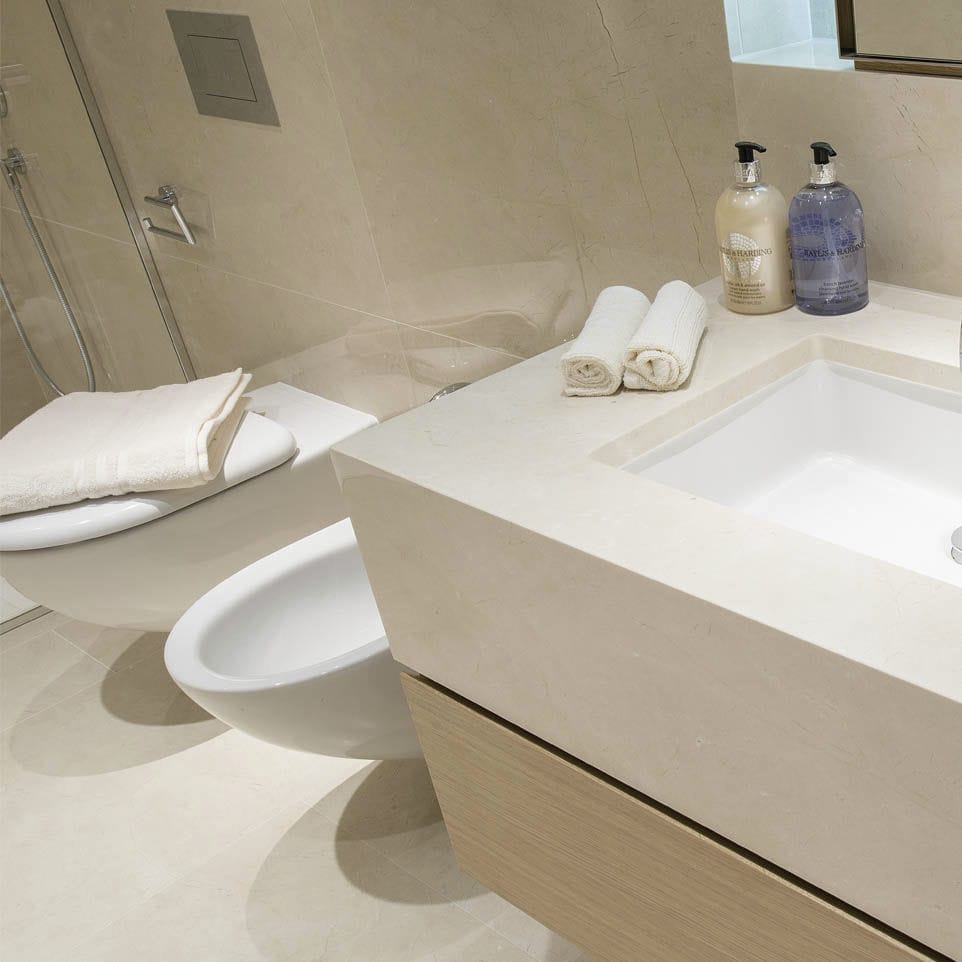 Marble Countertop Crema Marfil Coto Levantina