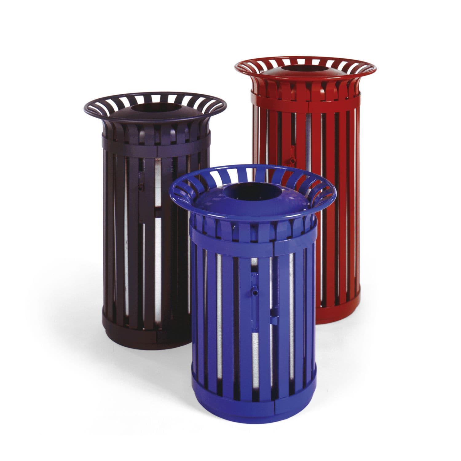 Public trash can - TULIP - Euroform K. Winkler GmbH - galvanized steel ...