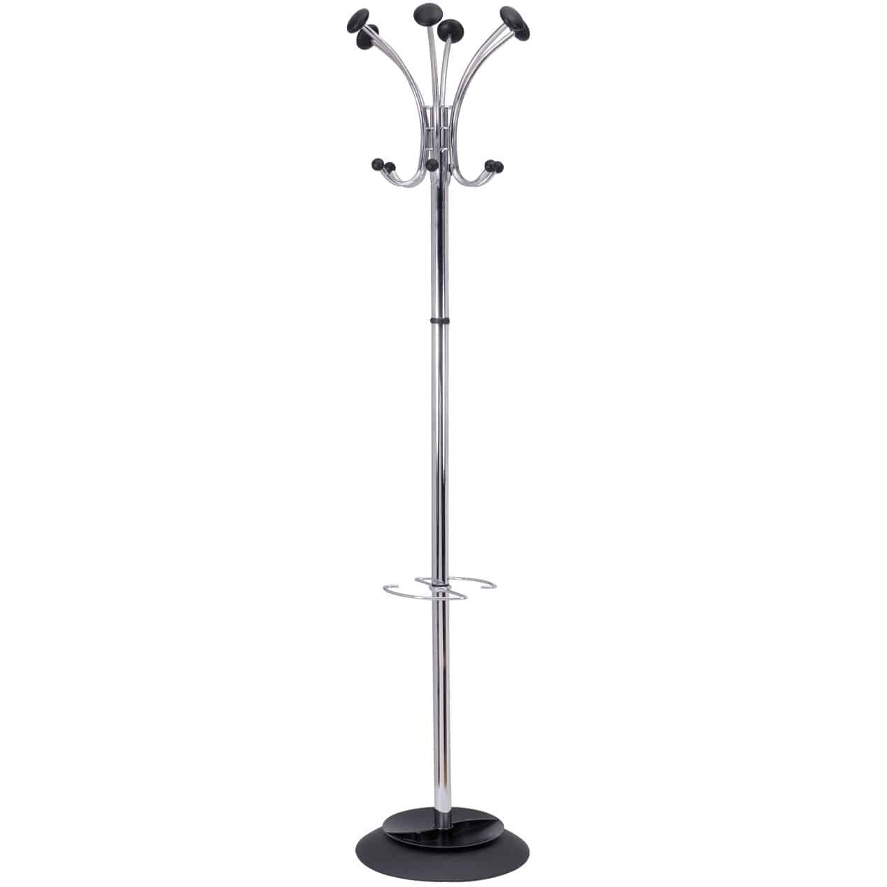 Floor coat rack PMCLAS ALBA contemporary / chromed metal / commercial