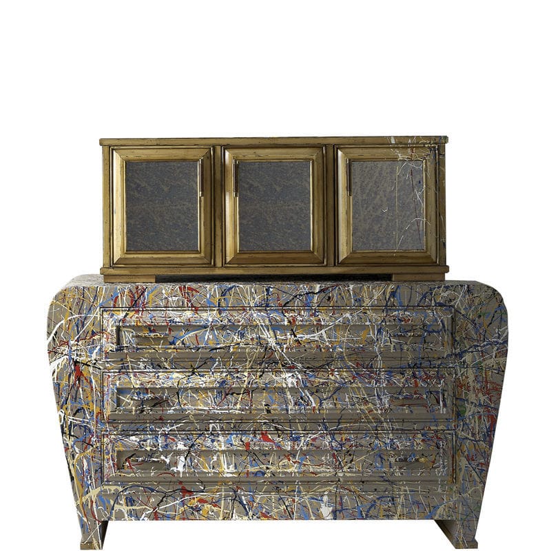 Contemporary Chest Of Drawers Wooden Custom Multi Color