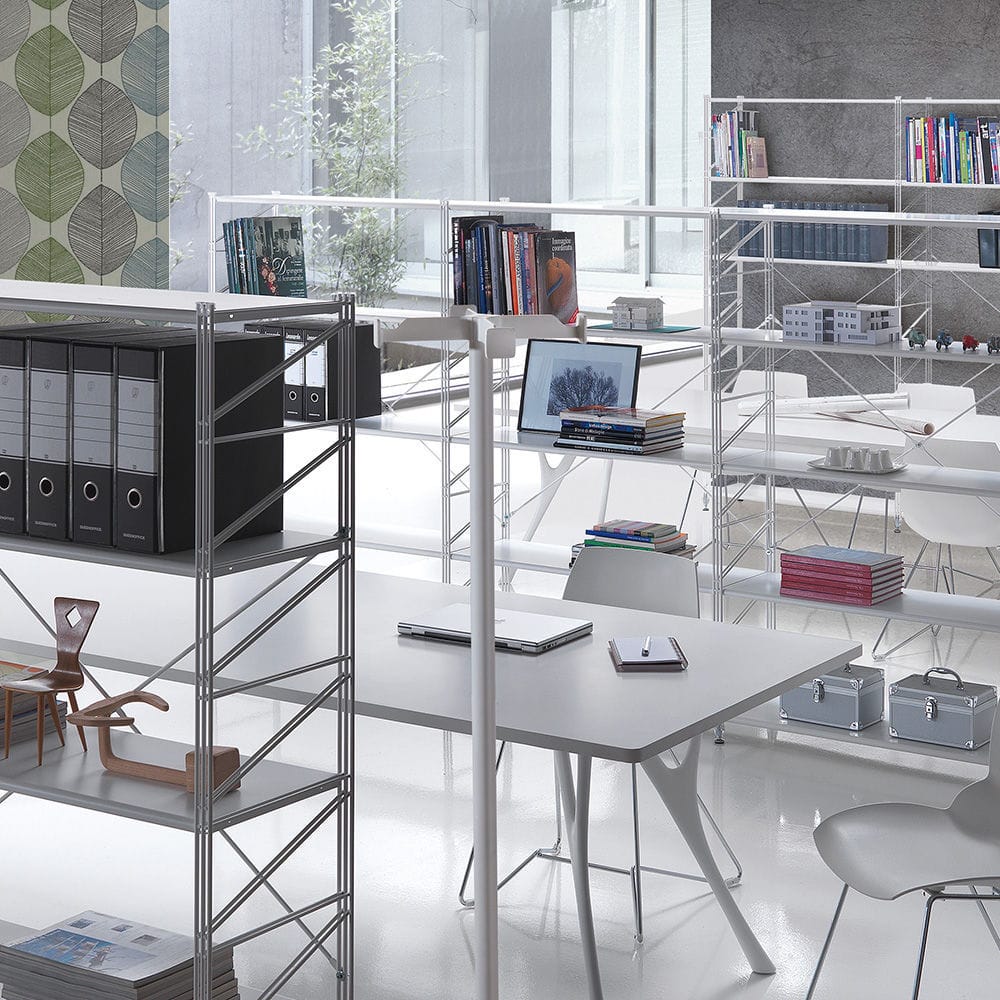 Modular bookcase / wallmounted / contemporary / commercial SOCRATE design Caimi Lab Caimi