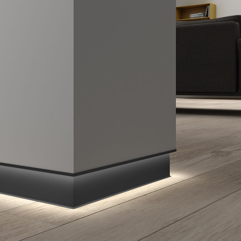 Aluminum skirting - Novorodapie Eclipse® - Emac Complementos, S.L.