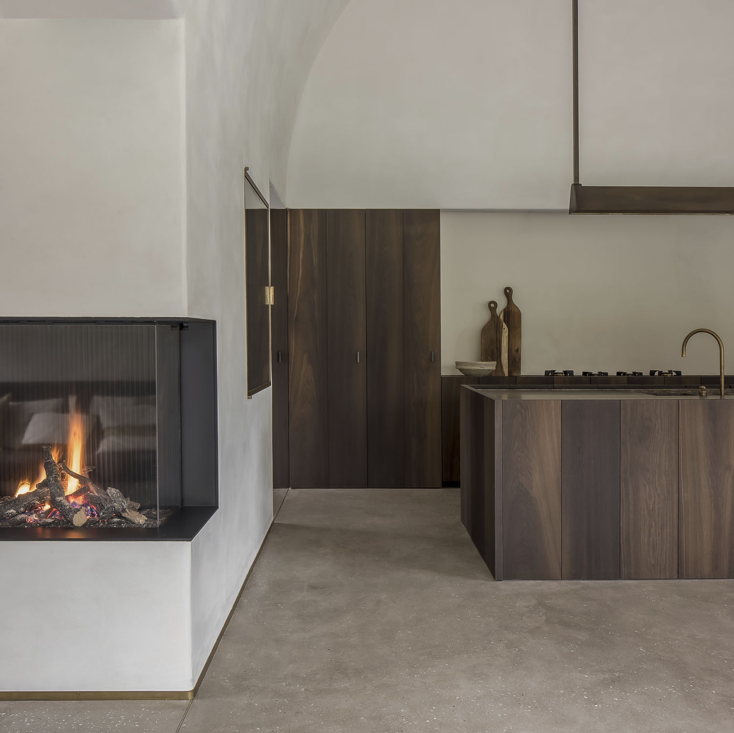 Metalfire Natural gas fireplace - AVENUE PLUS MF 700-60 GHE 2S - Metalfire ...