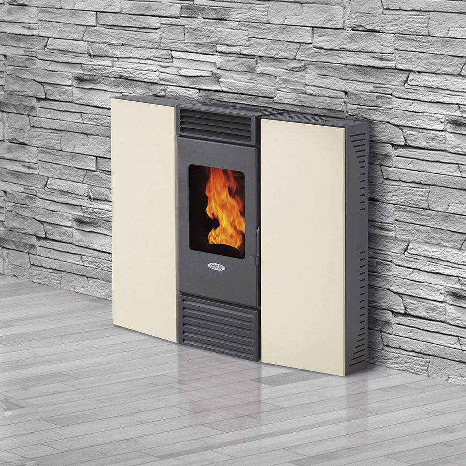 Pellet Heating Stove Xs10 Fair Srl 5 Kw10 Kw Contemporary Steel 6903